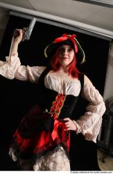 DARINA STANDING POSE WITH NEW GUN